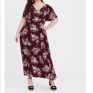 Torrid Floral Maxi Dress! Worn Once